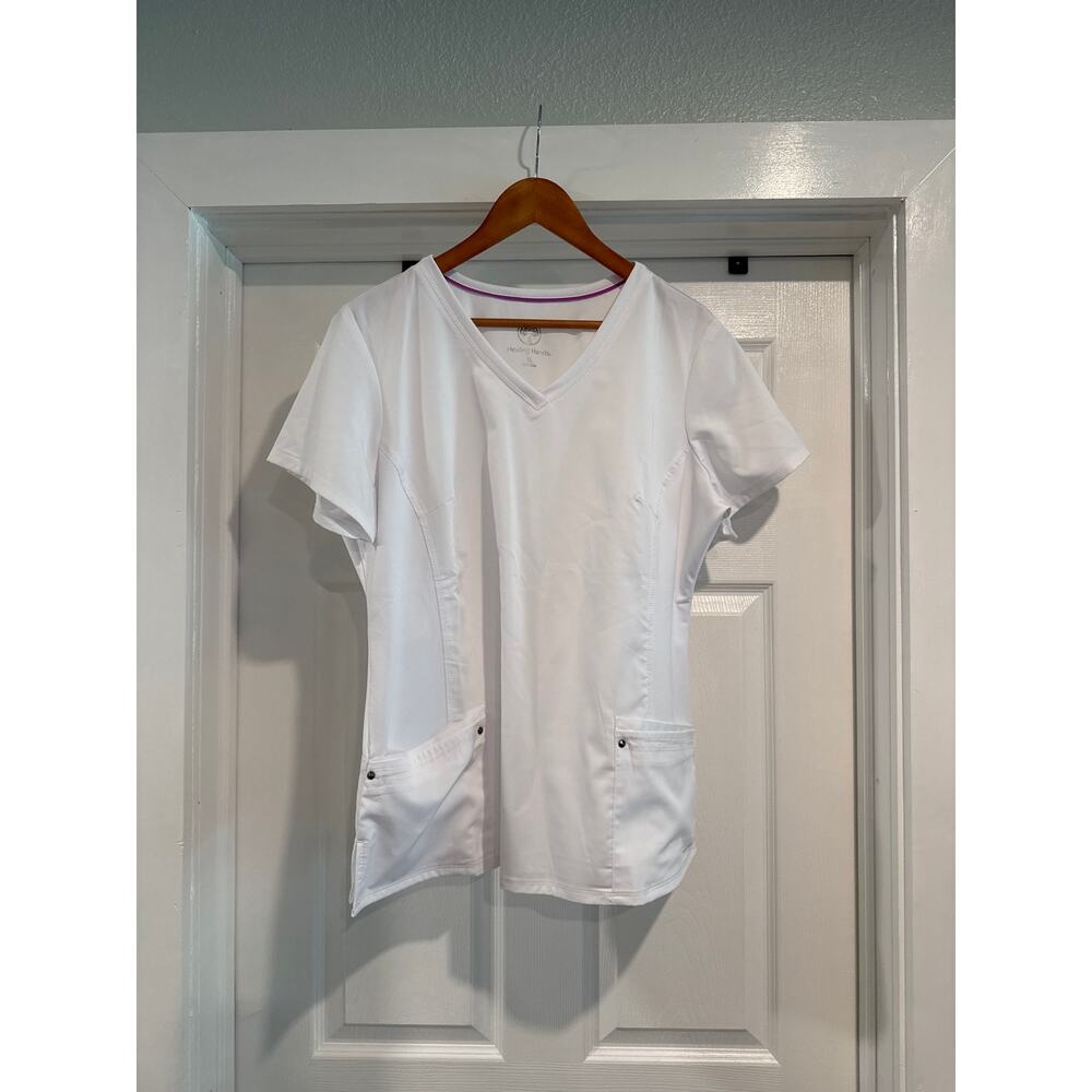 Healing Hands Scrubs Top Women's Size XL